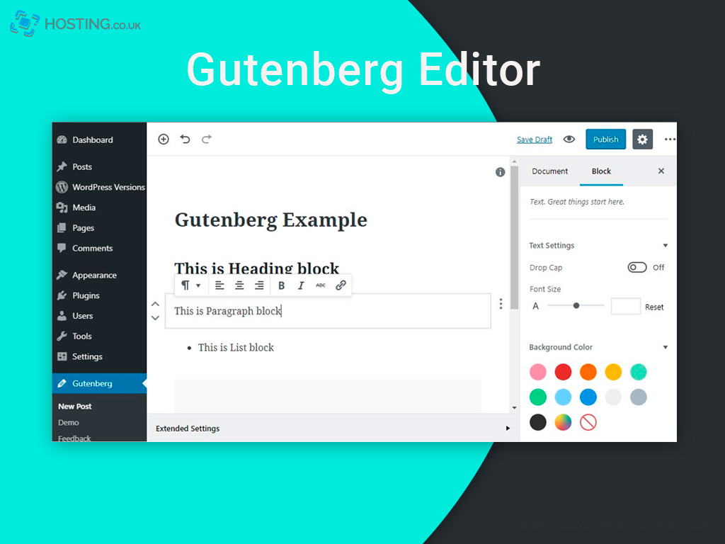 Gutenberg Editor