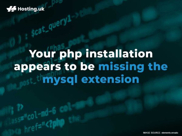 Fix PHP Installation Error For WordPress - Hosting.co.uk