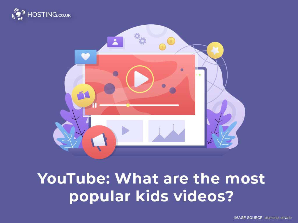 YouTube: What are the most popular kids videos? - Hosting.co.uk