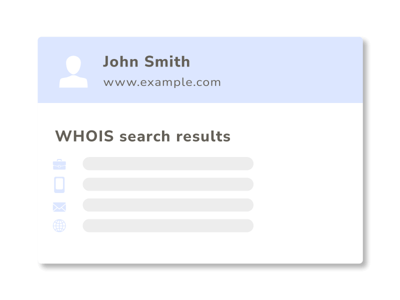 Who is WHOIS?